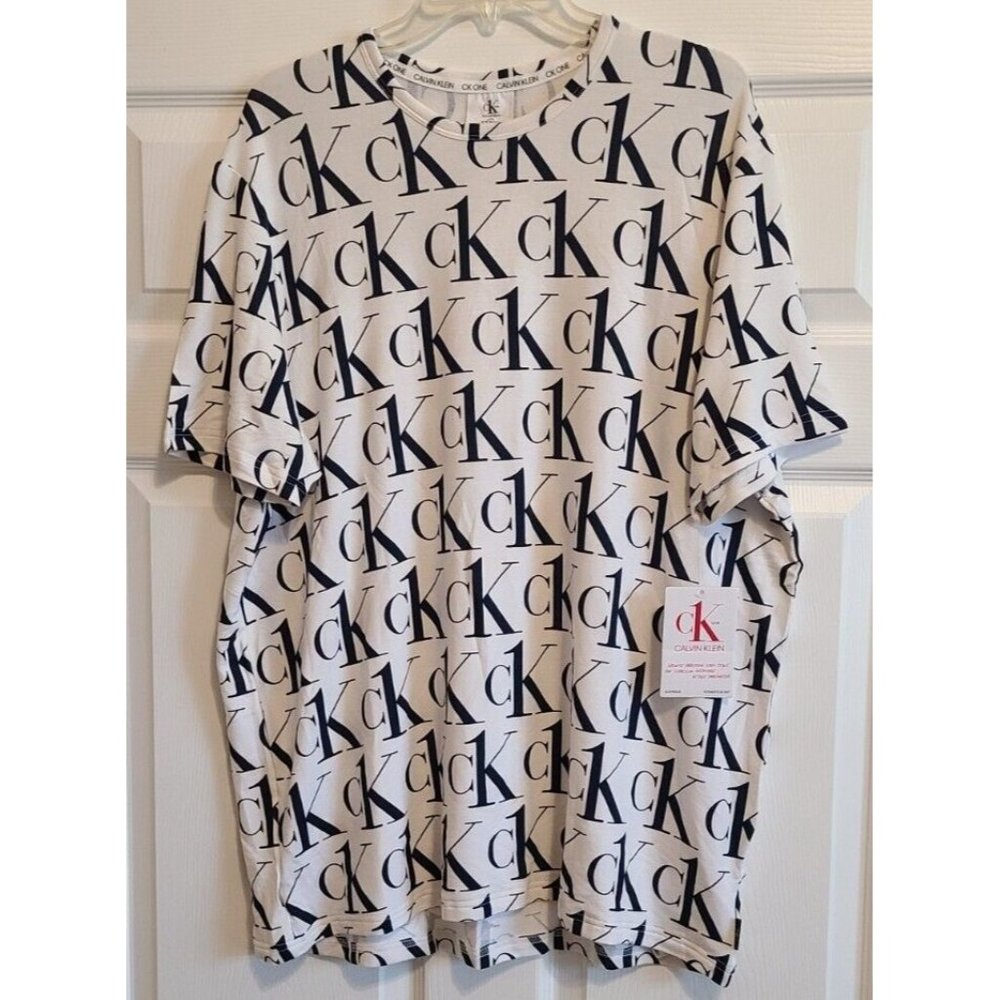 Men's Calvin Klein CK One Oversized Fit Sleepwear Size Large 97% Modal Ultrasoft